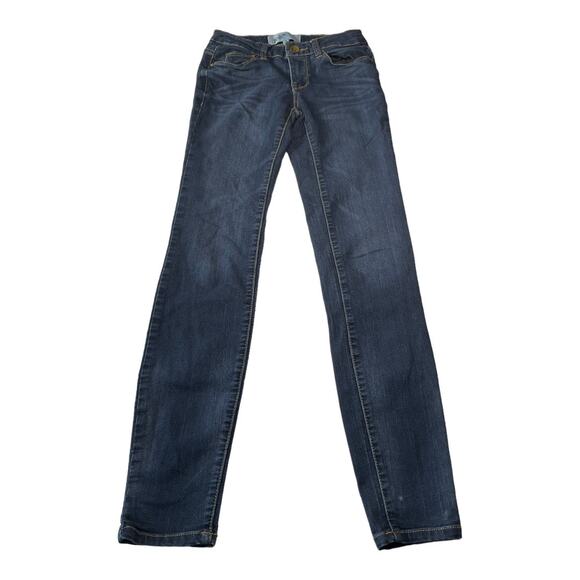 Jolt Jeans Skinny Denim Blue Jeans Medium Wash Juniors Size 0 Style T12632ADJL - Picture 1 of 11